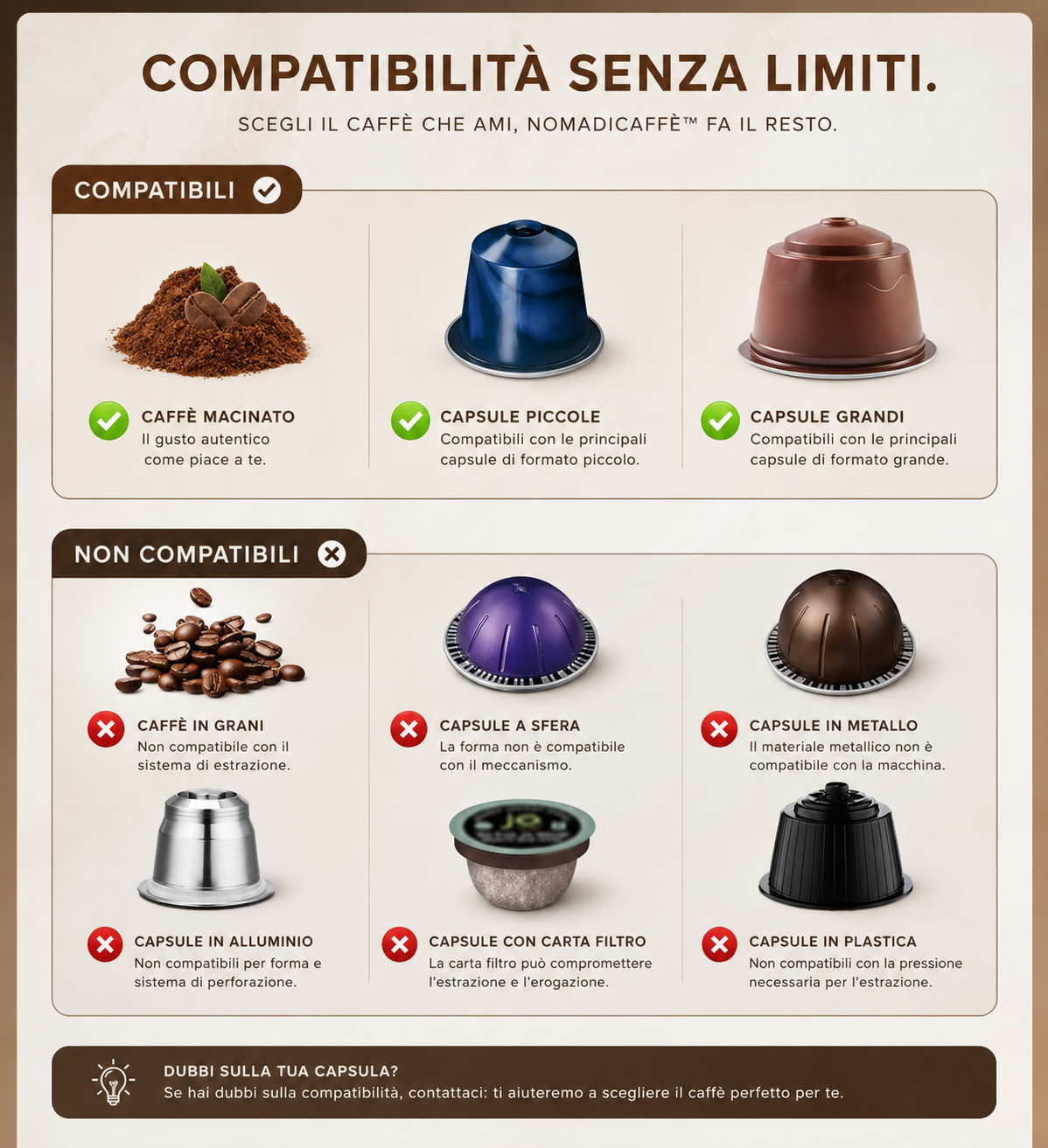 Nomadicaffe macchina da caffè|AromaGo™
